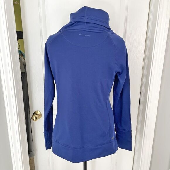 Champion Powertrain Duofold Cowlneck Pocket Long Sleeve Warm Pullover Sweatshirt - Picture 2 of 14